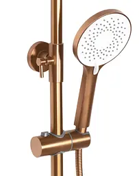 Душова система з виливом Rea Avalon brushed copper REA-P2418 - мініатюра 4