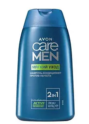 2-в-1 Шампунь-кондиціонер проти лупи Avon «М'який догляд», 200 мл - мініатюра 1