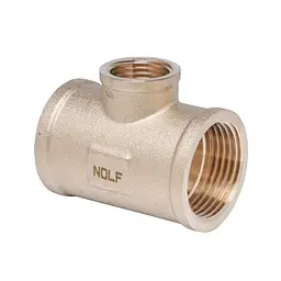 Трійник редукційний Nolf Nfc.T080608F-3/4"Fх1/2"Fх3/4"F NF3192