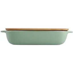Форма для випічки KitchenAid з кришкою 26х15.5х6.5 см 0.9 л фісташкова (CC007424-001) - мініатюра 3