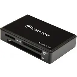 Зчитувач флеш-карт Transcend USB 3.1 Black (TS-RDF8K2)