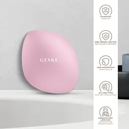 Щітка для обличчя GESKE Facial Brush 4 в 1 рожева - мініатюра 7