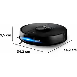 Робот-пилосос Rowenta X-Plorer Serie 135 Standart миючий чорний (RR91C5WH) - мініатюра 2