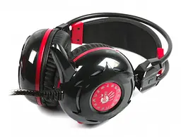 Навушники ігрові A4Tech Bloody G300 Black / Red з мікрофоном - мініатюра 3