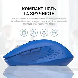 Миша OfficePro Wireless синя (M230С) - мініатюра 16