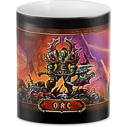Кухоль GeekLand World of Warcraft орк WW.02.30 330 мл білий - мініатюра 2