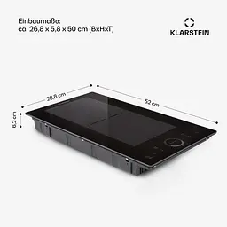 Індукційна варильна поверхня Klarstein Delicatessa Slim Чорний (10033015) - мініатюра 2