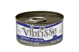 Консерва для взрослых котов Vibrisse mackerel ж/б макрель 70 г C1018778