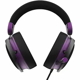 Навушники One Sono Black/Violet, Mini jack 3.5 мм, знімний мікрофон, 22 Ом Dark Project teh0028028 - мініатюра 2