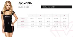 Міні-сукня Roxana 6746 XL чорний - мініатюра 4