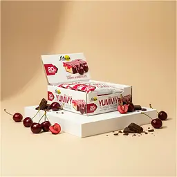 Протеїновий батончик FitWin Yummy Вишня та шоколад 55 г - мініатюра 2
