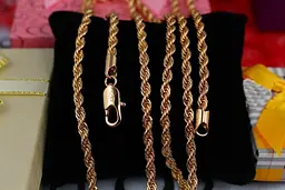 Цепь Xuping Jewelry канатик 50 см 4 мм золотистая