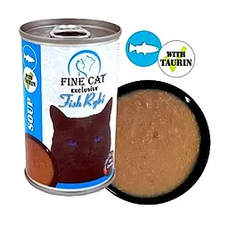 Суп для кошек Fine Cat с рыбой, 158 г