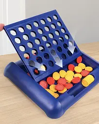 Настільна гра 4 в ряд Connect Four дитяча логічна гра для двох стратегічна гра хрестики нулики вертикальна