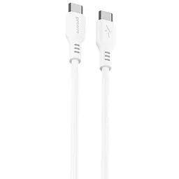 Кабель Proove Rebirth Type-C to Type-С 60W (1m) white