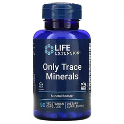 Мінеральні комплекси Only Trace Minerals 90 капсул Life Extension vit0005374