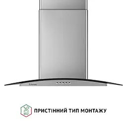 Витяжка декоративна зі склом PERFELLI GRASSI 6HMX INOX - мініатюра 2