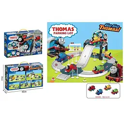 Трек Thomas, 2 паровозики, металопластик, аксесуари, наліпки, 40x8x26 см