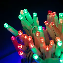 Світлодіодна новорічна гірлянда Line M-1, 11 м, 90 LED, різнокольорове світіння, 220V, для ялинки та вікна - мініатюра 2