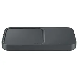 Бездротовий зарядний пристрій з блоком живлення Samsung EP-P5400 Wireless Charger Duo 15W Black (EP-P5400TBRGRU) - мініатюра 3