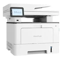 БФП лазерний ч/б A4 Pantum BM5110ADN, White, 1200x1200 dpi, дуплекс, до 40 стор/хв, ADF на 50 арк, сенсорний РК-екран 3.5", USB / Lan, картридж TL-5120 / DL-5120 - мініатюра 2