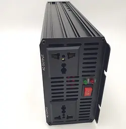 Автоінвертор 12 V-220 V перетворювач напруги з чистою синусоїдою для котла, насоса та холодильника 6000 W Eryuan 12 V-220 V 6000 Вт