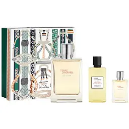 Набір Hermes Terre d'Hermes Eau Givree 100 мл парфумована вода 12.5 мл міні 80 мл гель для душу