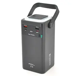 Повербанк Powerbank ACL PW152 80000mAh, 22.5W, 2xUSB, 4 кабелі(USB/Micro/Type-C/Lighting), Ліхтар - мініатюра 2