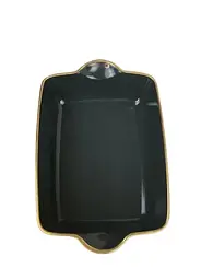 Форма для запекания Декор Керамика Graphite Gold ГГ-220 2.2 л черная