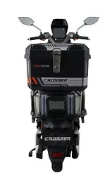 Електроскутер Двомісний Crosser V1 (2000W, 72V/23Ah) +Кофр-багажник Зелений - мініатюра 3