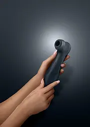 Стимулятор Satisfyer - Pro 2 Generation 3 Connect App Вакуумний смарт для клітора з вібрацією та Liquid Air чорний - мініатюра 6