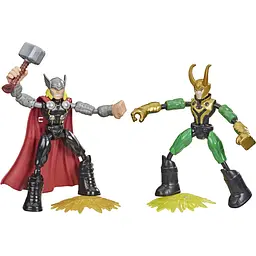 Игровой набор Hasbro Marvel Avengers Bend and Flex Tour vs Loki (F0245)