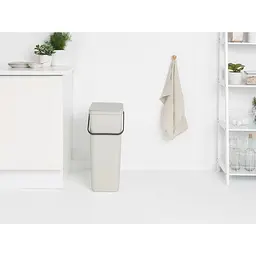 Відро для сміття Brabantia Sort&Go 40 л світло-сіре (214424) - мініатюра 5