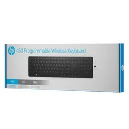Клавіатура мембранна 450 Programmable, 108key, WL, EN/UK, чорний HP teh0013887 - мініатюра 9