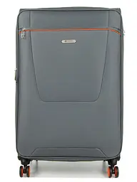 Валіза Великий 78х47х30 тканинний Airtex 825 на 4 колесах Сірий - мініатюра 2
