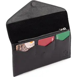 Шкіряний гаманець Grande Pelle 20х10.5х0.5 см acs0032247 - мініатюра 6