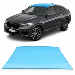 Антигравійна захисна бронеплівка за лекалами для BMW X4 G02 2018-2021 - зона даху