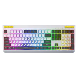 Клавіатура Hator Icefall RGB White (HTK405UA)