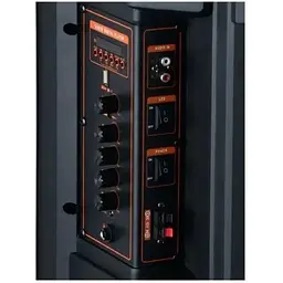 Портативна колонка XPRO GZ-8912 валіза 30Вт USB SD FM радіо Bluetooth 1 мікрофон ДУ (MER-15720) - мініатюра 4