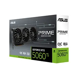 Відеокарта ASUS GeForce RTX5060Ti 8Gb PRIME OC (PRIME-RTX5060TI-O8G) - мініатюра 9