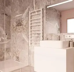 Електрична рушникосушка Heizung 1160x550 з терморегулятором - мініатюра 3