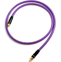 Цифровий коаксіальний аудіокабель RCA-RCA Melodika Purple Coaxial Cable MDC-X10 1m - мініатюра 2