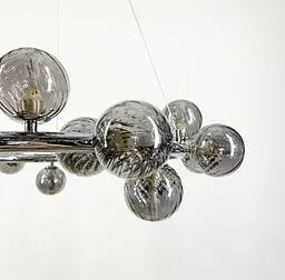 Підвісна люстра Arte Lamp Bolla Line.F MJ 17-750 CH+GR - мініатюра 4