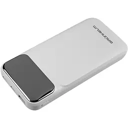 Портативна батарея Grunhelm GP-10WQC Power Bank 10.000 mAh біла (137526) - мініатюра 2