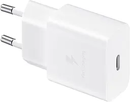 Мережевий зарядний пристрій 15W Power Adapter (w/o Cable) - White (EP-T1510NWEGEU) Samsung teh0022018