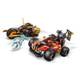 Конструктор LEGO Ninjago Комбіновані транспортні засоби Кая та Коула (71864) - мініатюра 3