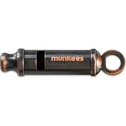 Брелок-свисток Munkees 3397 Whistle Bobby Чорний-Помаранчевий