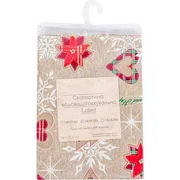Скатертина водовідштовхувальна Lefard Home Textile Turron burdeos 140х240 см (715-357) - мініатюра 2