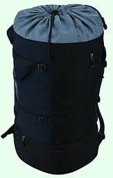 Легкий похідний, туристичний рюкзак з дощовиком 45L темно-синій Adventuridge sum0028865 - мініатюра 7