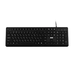 Дротова клавіатура та миша 2E MK405 USB-A EN/UK iz15829 - мініатюра 6